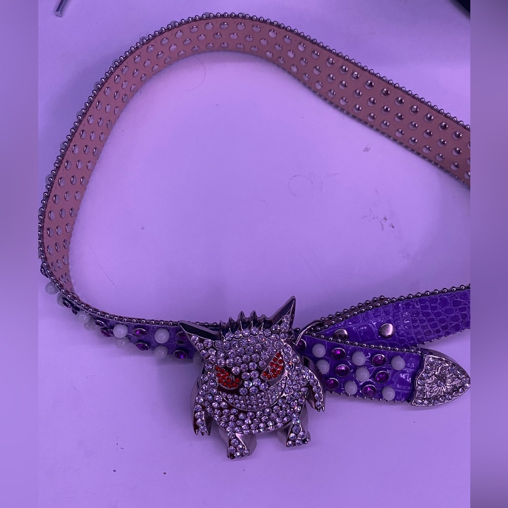 Gengar glow in the dark belt